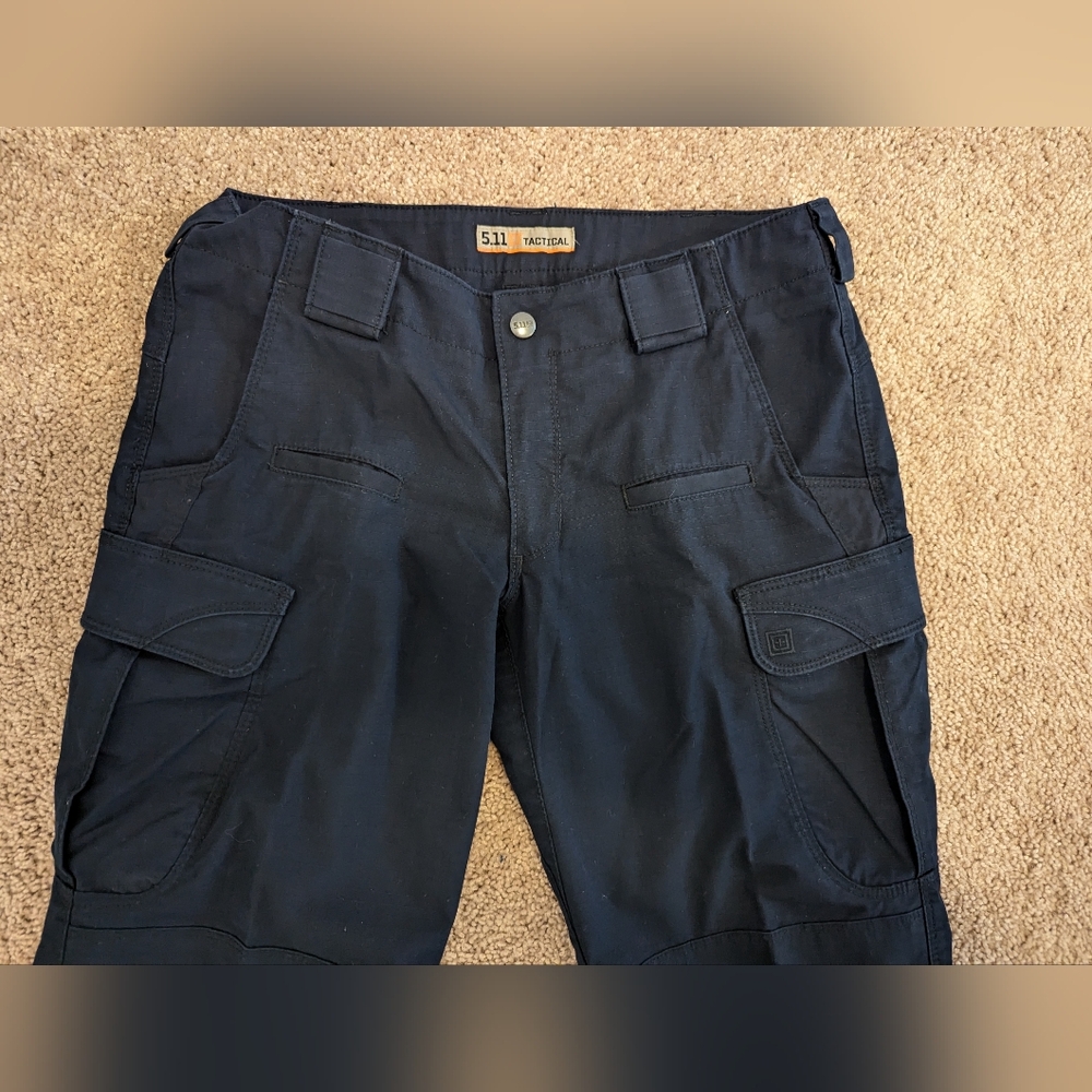 5.11 women's 10 tactical navy cargos
